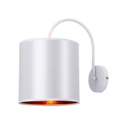Candeeiro de parede ATLANTA 1xE27/40W/230V branco