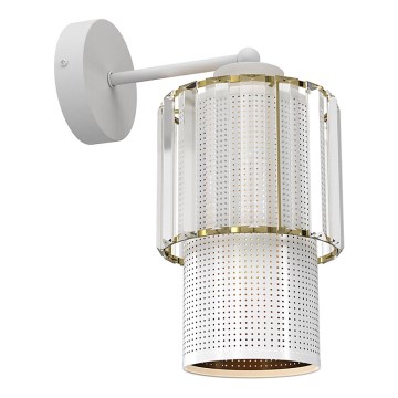 Candeeiro de parede BLANCO 1xE27/60W/230V branco
