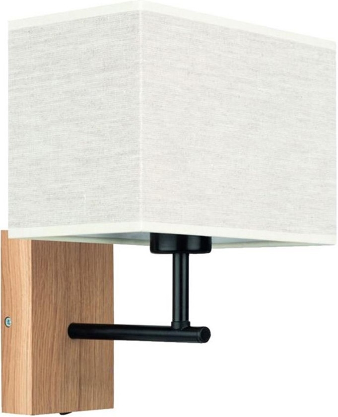 Candeeiro de parede BOHO 1xE27/25W/230V carvalho