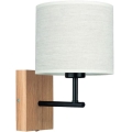 Candeeiro de parede BOHO 1xE27/25W/230V carvalho