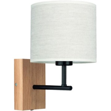 Candeeiro de parede BOHO 1xE27/25W/230V carvalho