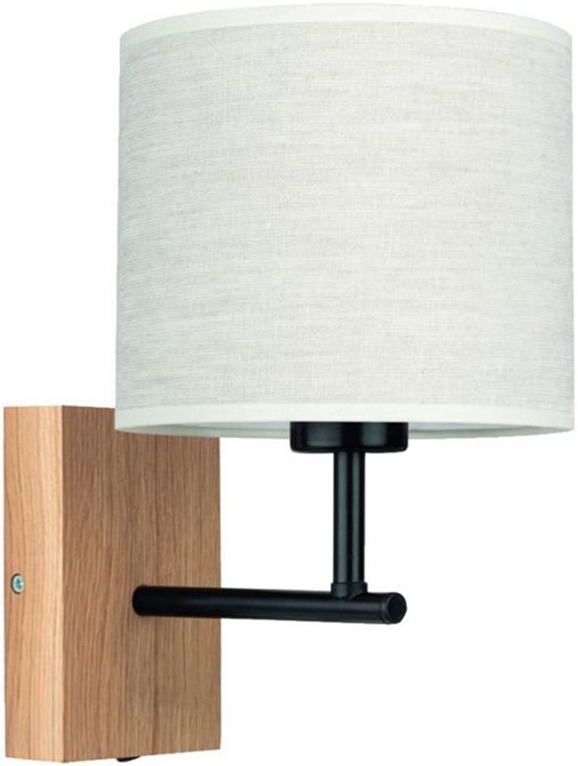 Candeeiro de parede BOHO 1xE27/25W/230V carvalho