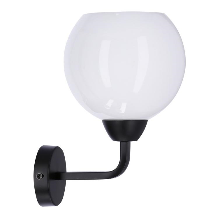 Candeeiro de parede CALDERA 1xE27/60W/230V preto
