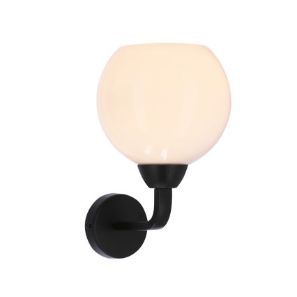 Candeeiro de parede CALDERA 1xE27/60W/230V preto