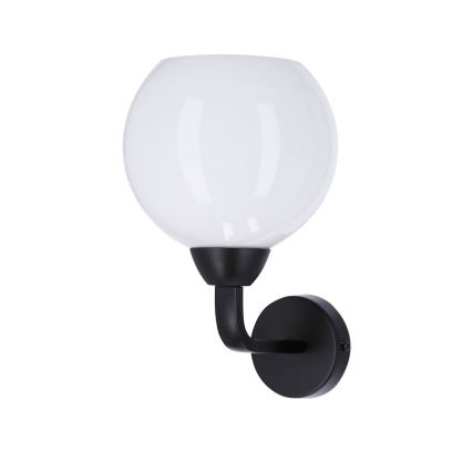 Candeeiro de parede CALDERA 1xE27/60W/230V preto
