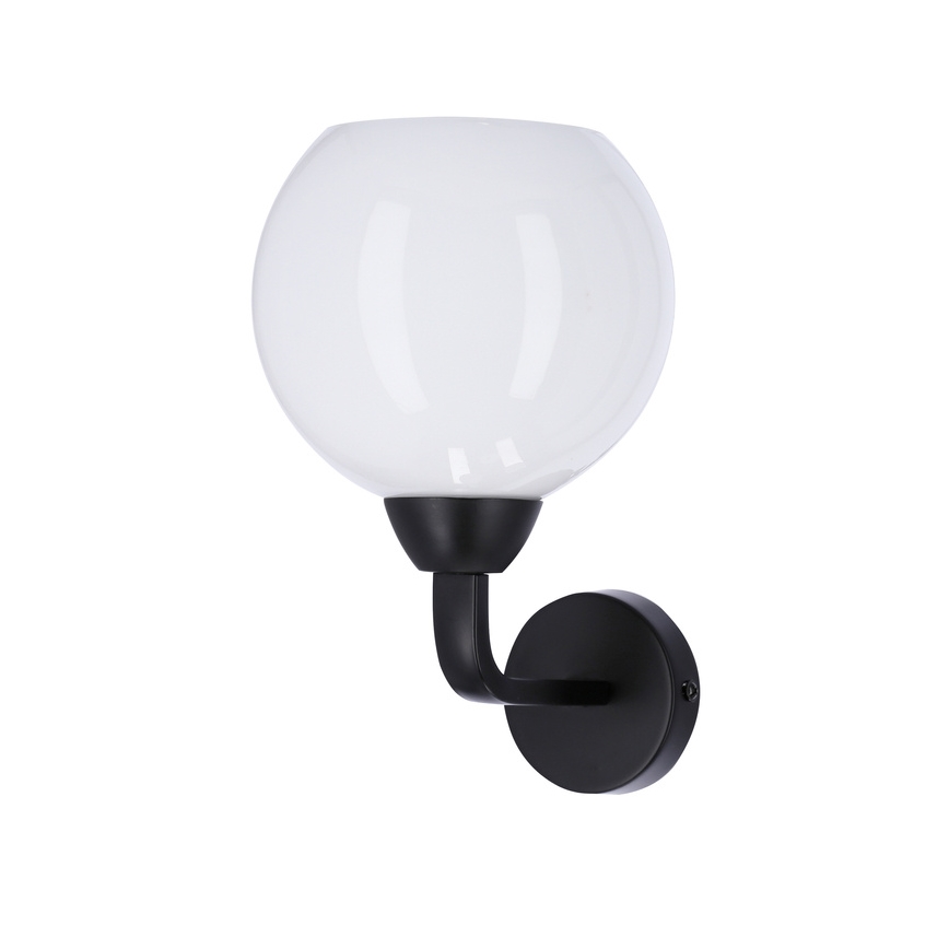 Candeeiro de parede CALDERA 1xE27/60W/230V preto