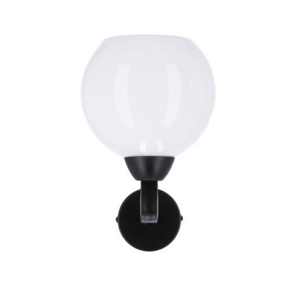 Candeeiro de parede CALDERA 1xE27/60W/230V preto