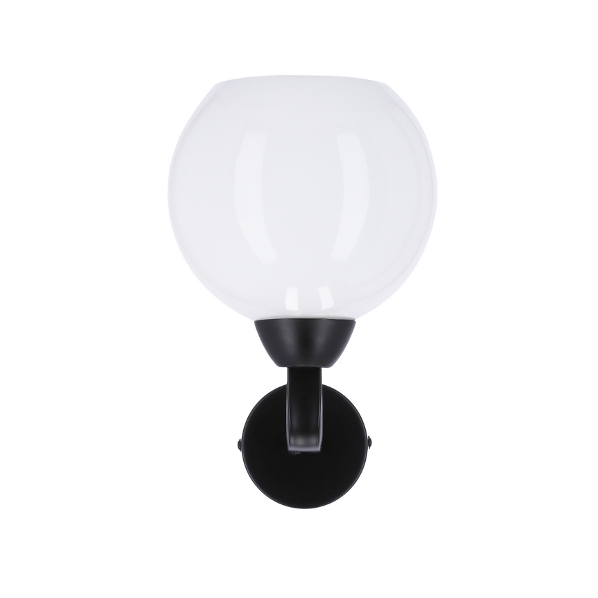 Candeeiro de parede CALDERA 1xE27/60W/230V preto
