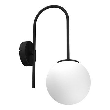 Candeeiro de parede CAMBRIDGE 1xE14/60W/230V preto