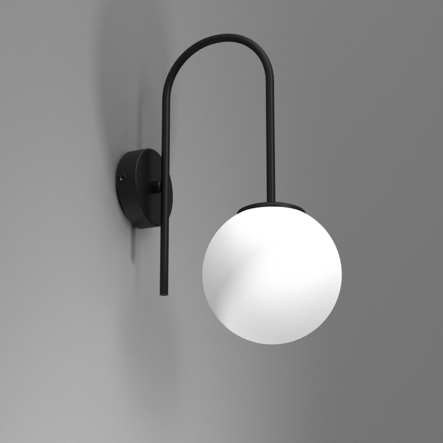 Candeeiro de parede CAMBRIDGE 1xE14/60W/230V preto