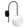 Candeeiro de parede CAMBRIDGE 1xE14/60W/230V preto/latão