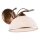 Candeeiro de parede COBRA 1xE27/60W/230V bronze/pátina