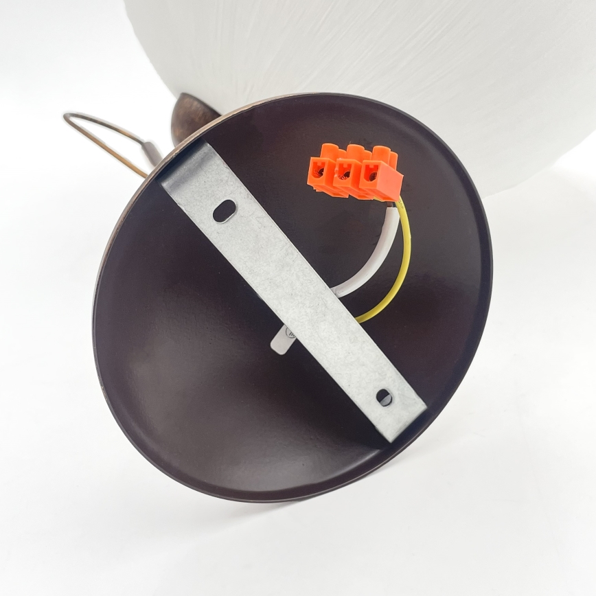 Candeeiro de parede COBRA 1xE27/60W/230V bronze/pátina