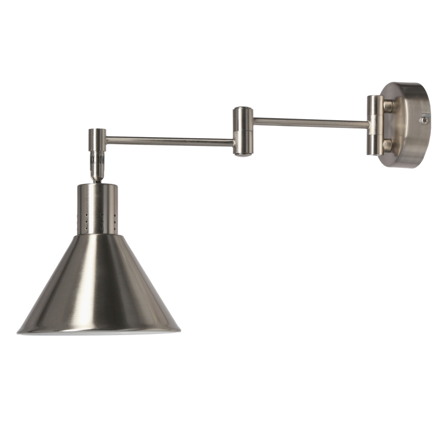Candeeiro de parede COPENHAGEN 1xE14/40W/230V mate cromado