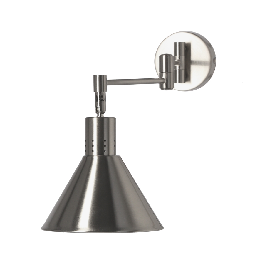 Candeeiro de parede COPENHAGEN 1xE14/40W/230V mate cromado