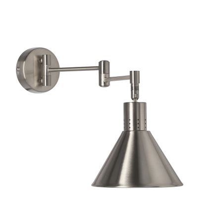 Candeeiro de parede COPENHAGEN 1xE14/40W/230V mate cromado