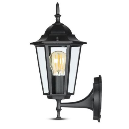 Candeeiro de parede exterior 1xE27/40W/230V IP44 preto