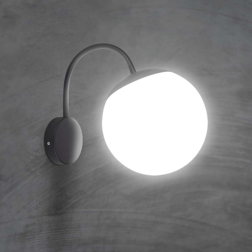 Candeeiro de parede exterior 1xE27/60W/230V IP44 preto