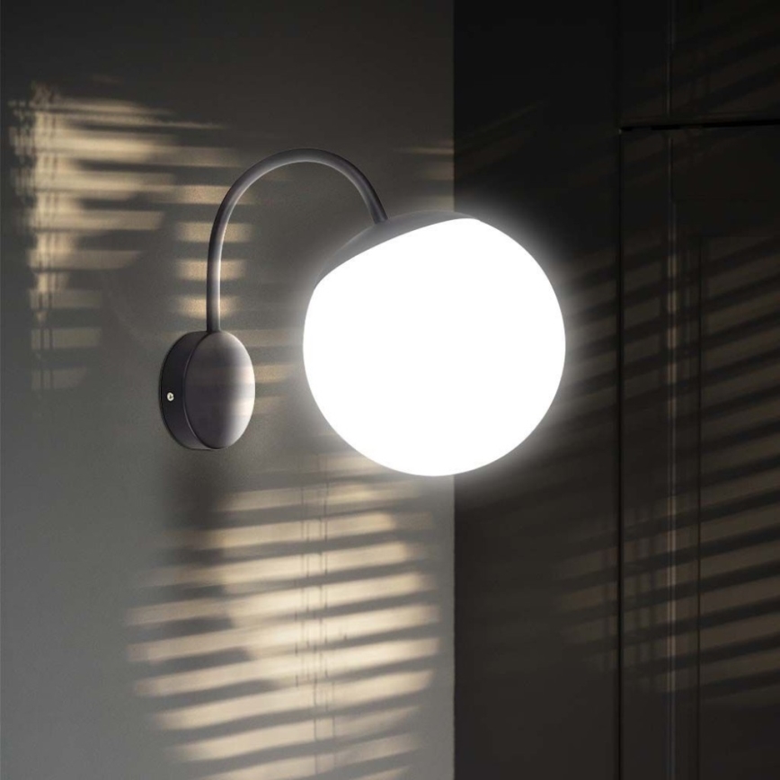 Candeeiro de parede exterior 1xE27/60W/230V IP44 preto