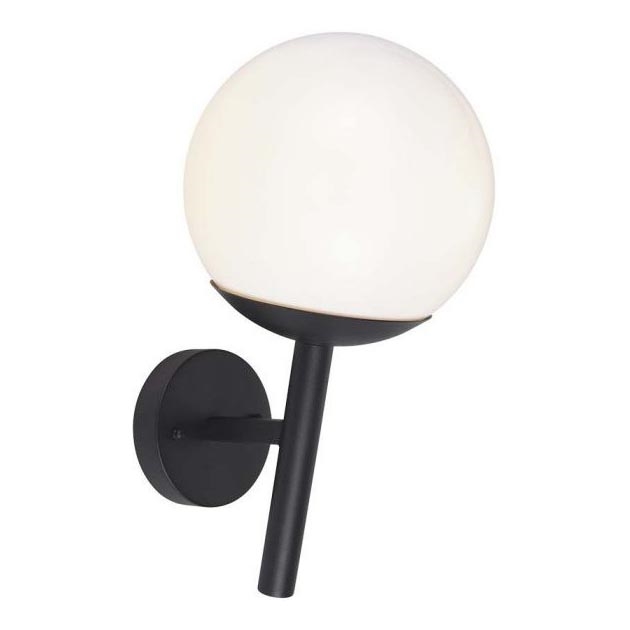 Candeeiro de parede exterior 1xE27/60W/230V IP44 preto