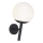 Candeeiro de parede exterior 1xE27/60W/230V IP44 preto