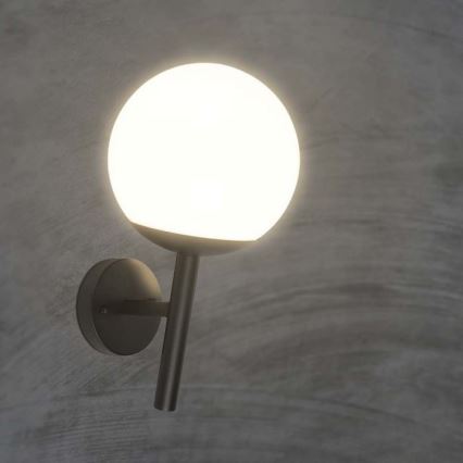 Candeeiro de parede exterior 1xE27/60W/230V IP44 preto