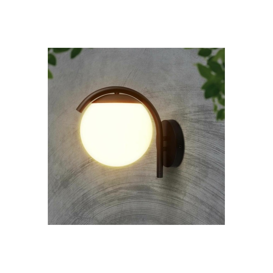 Candeeiro de parede exterior 1xE27/60W/230V IP44 preto