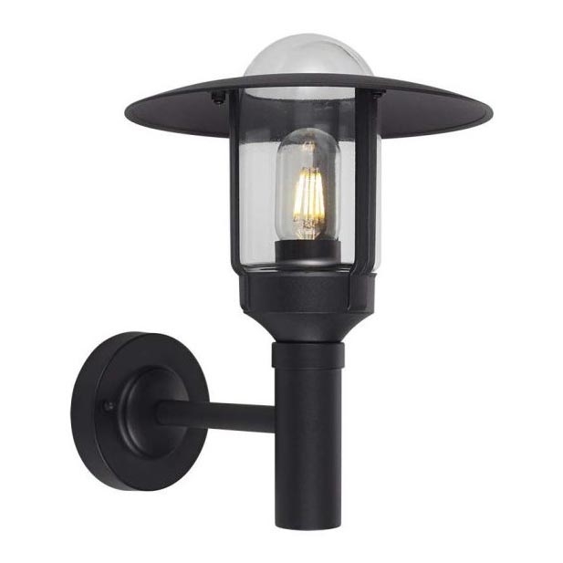 Candeeiro de parede exterior 1xE27/60W/230V IP44 preto