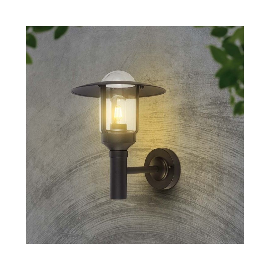 Candeeiro de parede exterior 1xE27/60W/230V IP44 preto