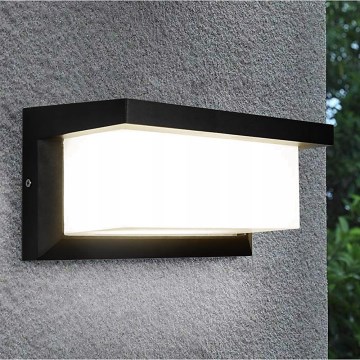 Candeeiro de parede exterior NEELY 1xE27/60W/230V IP54 preto