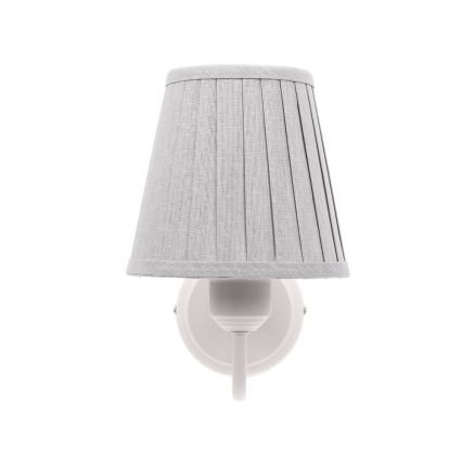 Candeeiro de parede FIREZ 1xE27/40W/230V branco/cinzento