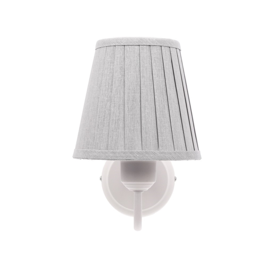 Candeeiro de parede FIREZ 1xE27/40W/230V branco/cinzento
