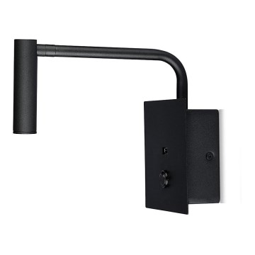 Candeeiro de parede flexível LED com entrada USB LED/3W/230V