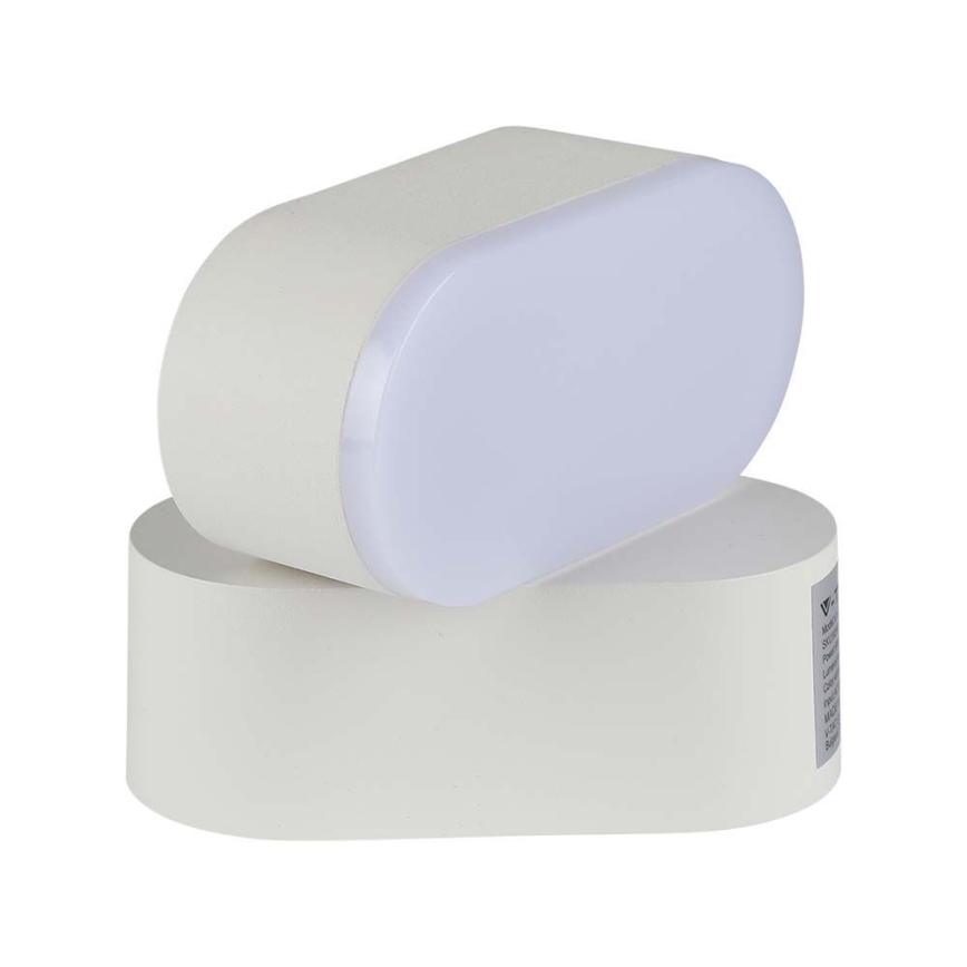 Candeeiro de parede flexível LED para exterior LED/5W/230V 3000K IP65 branco