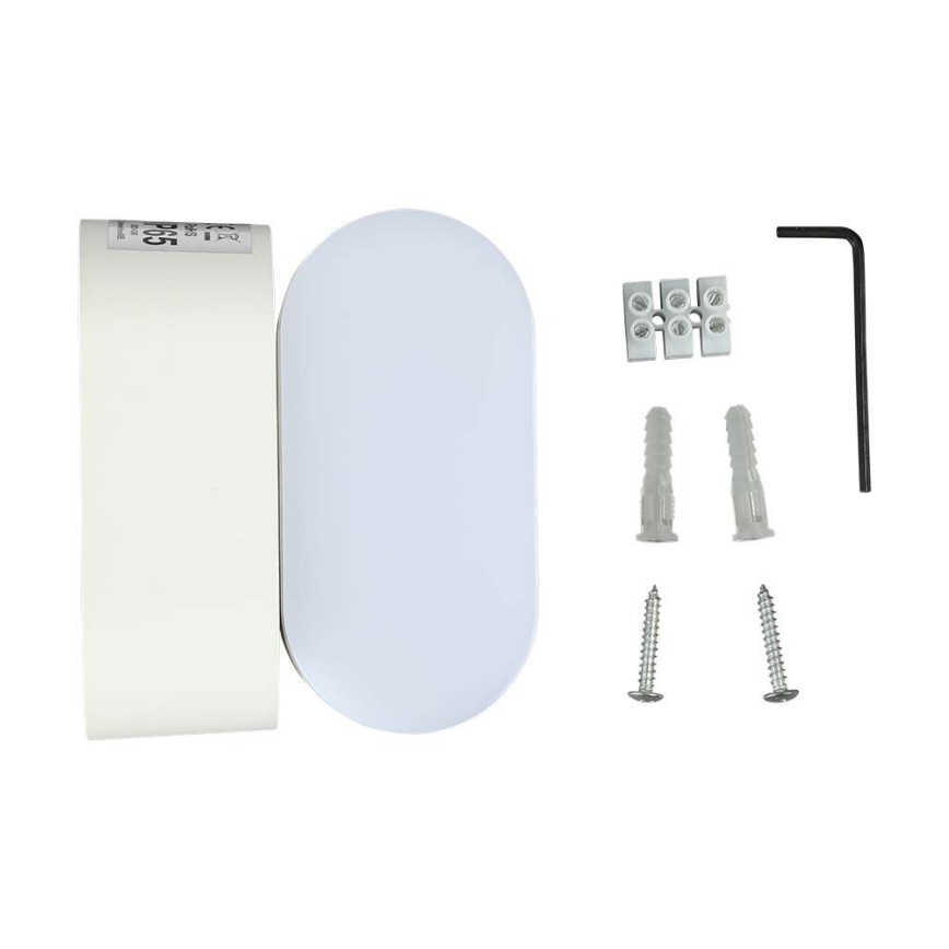 Candeeiro de parede flexível LED para exterior LED/5W/230V 3000K IP65 branco
