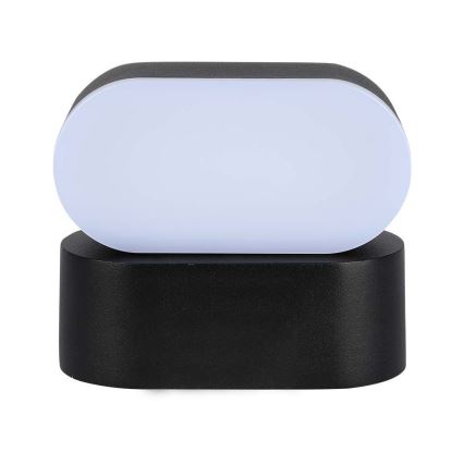 Candeeiro de parede flexível LED para exterior e LED/5W/230V 3000K IP65 preto