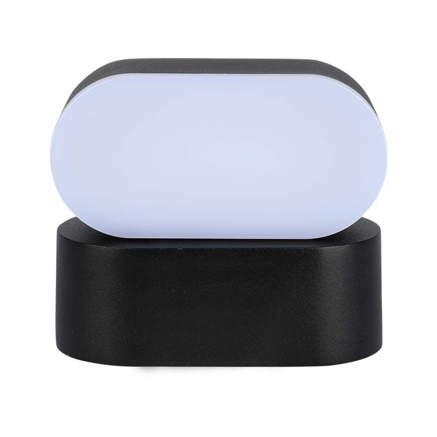 Candeeiro de parede flexível LED para exterior e LED/5W/230V 3000K IP65 preto
