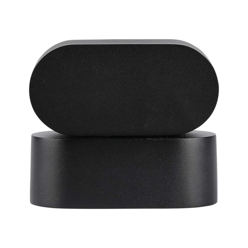 Candeeiro de parede flexível LED para exterior e LED/5W/230V 3000K IP65 preto
