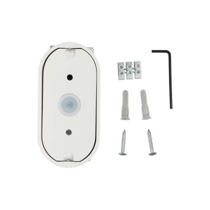 Candeeiro de parede flexível LED para exterior LED/5W/230V 4000K IP65 branco