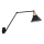 Candeeiro de parede FUNDO 1xE27/40W/230V preto/dourado
