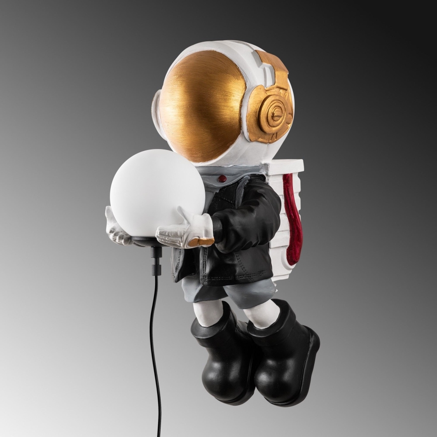 Candeeiro de parede infantil ASTRONAUT 1xE14/40W/230V, acabamento em cobre