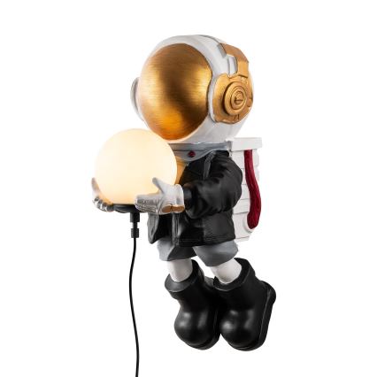 Candeeiro de parede infantil ASTRONAUT 1xE14/40W/230V, acabamento em cobre