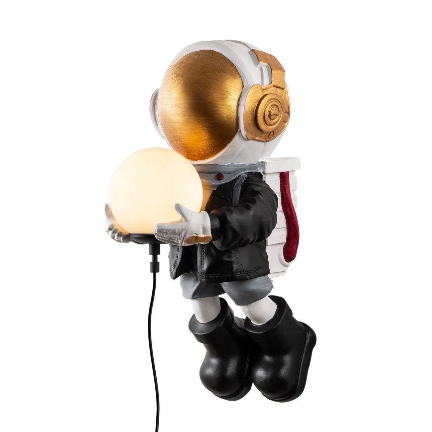 Candeeiro de parede infantil ASTRONAUT 1xE14/40W/230V, acabamento em cobre