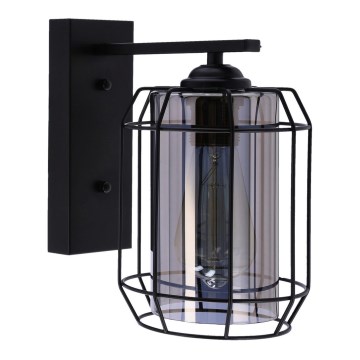 Candeeiro de parede JONERA 1xE27/40W/230V preto