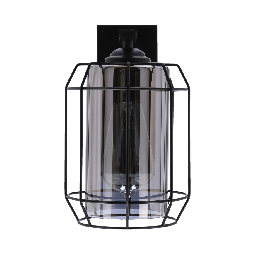 Candeeiro de parede JONERA 1xE27/40W/230V preto