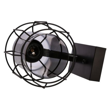 Candeeiro de parede JONERA 1xE27/40W/230V preto