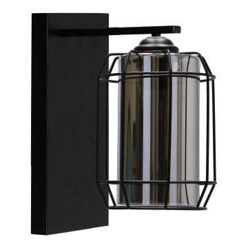 Candeeiro de parede JONERA 1xE27/40W/230V preto