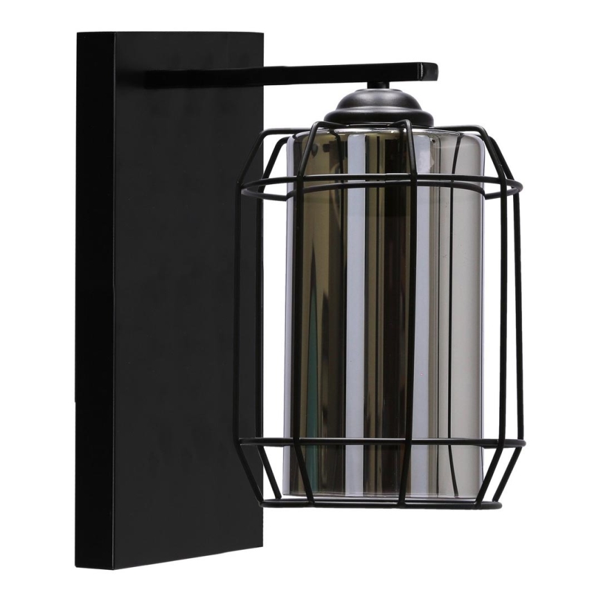 Candeeiro de parede JONERA 1xE27/40W/230V preto