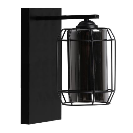 Candeeiro de parede JONERA 1xE27/40W/230V preto