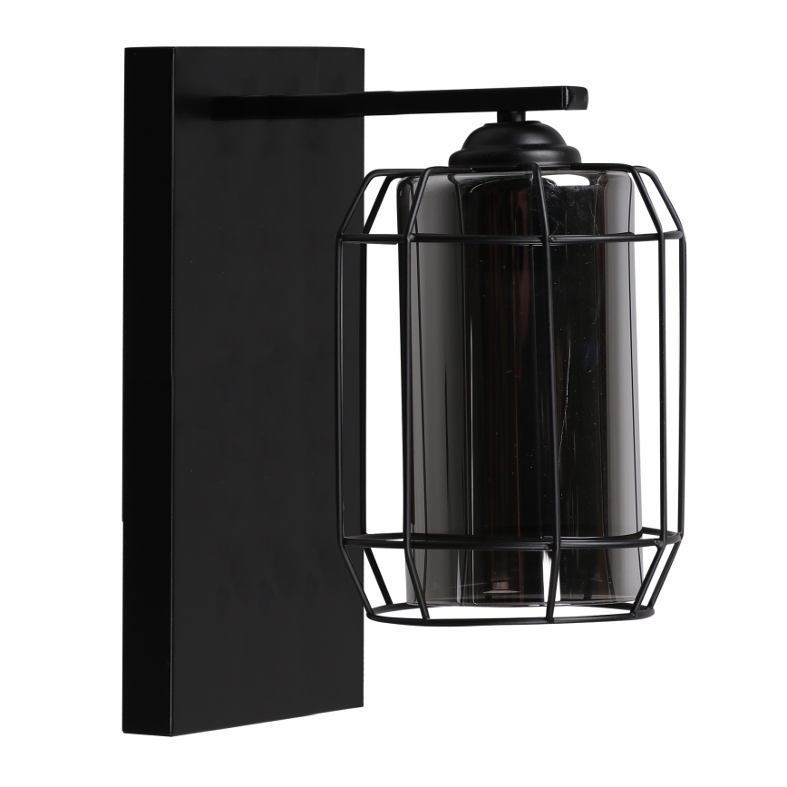 Candeeiro de parede JONERA 1xE27/40W/230V preto